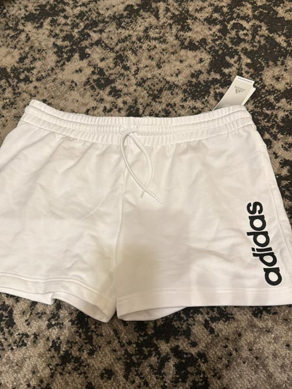 Adidas White shorts new with tags size xl